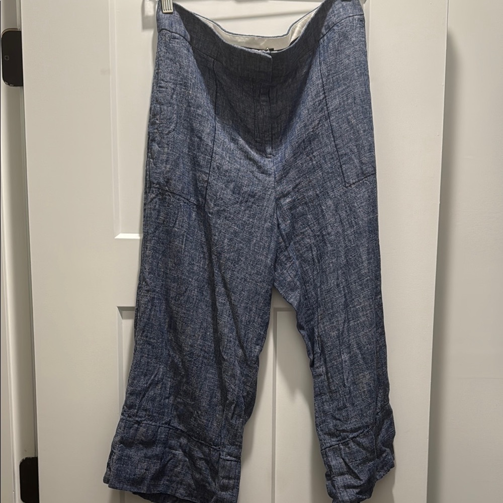 Ann Taylor Wide Leg Capris